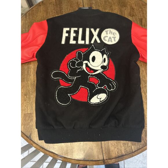 FELIX THE CAT Varsity jacket Size Small Embroidered NWT - Picture 9 of 9